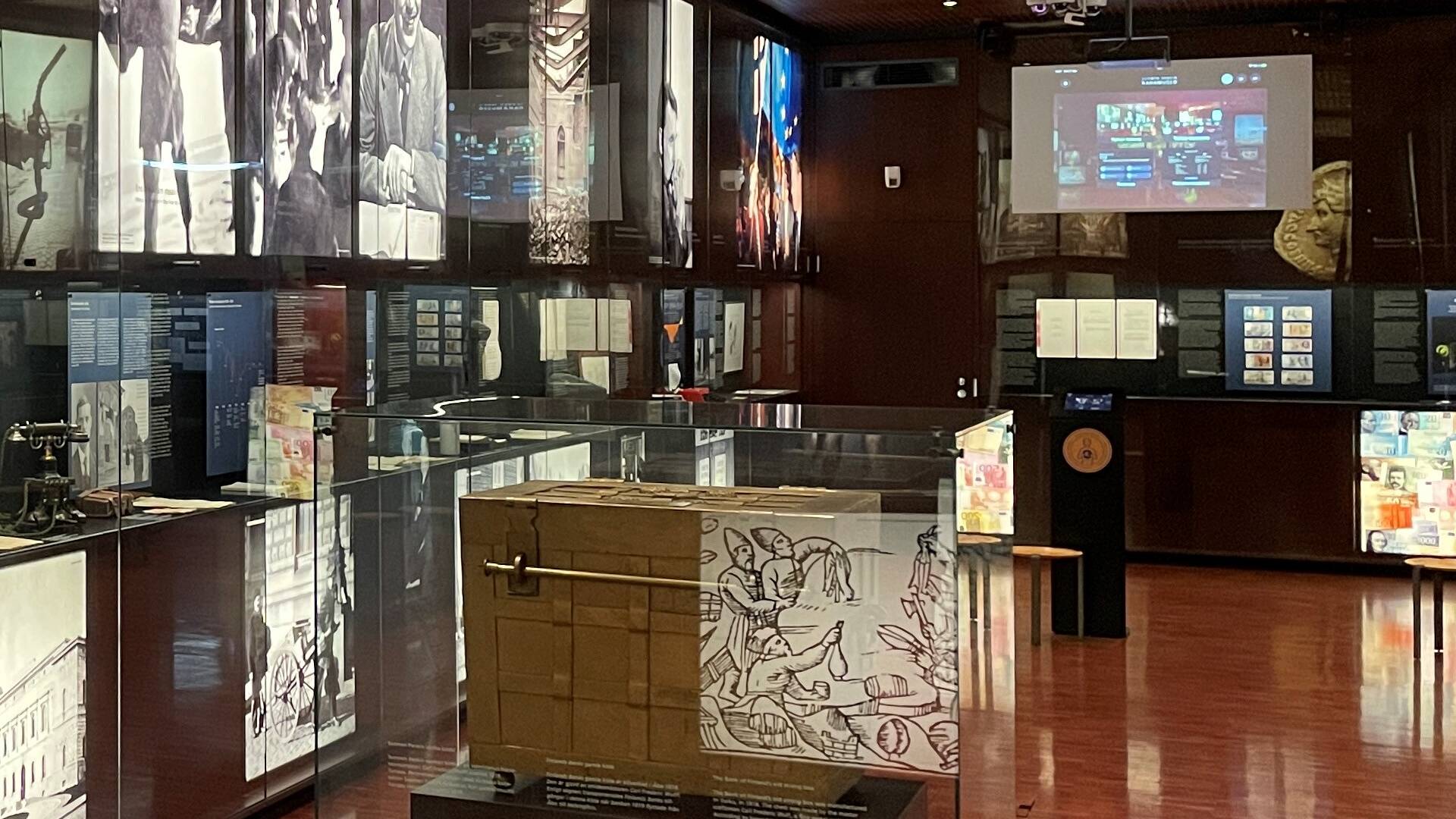 Bank of Finland Museum history section